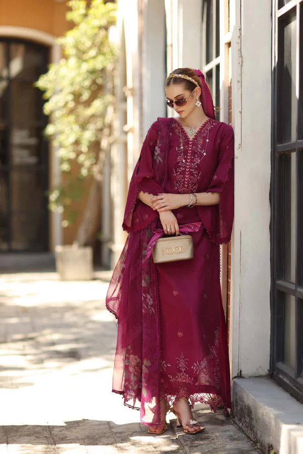 NOOR BY SAADIA ASAD D3-A-FUSHIA BLUSH