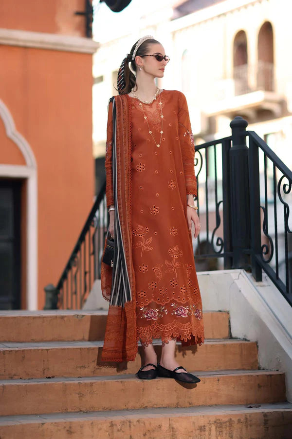 NOOR BY SAADIA ASAD D7-A-TANGERINE ROYAL