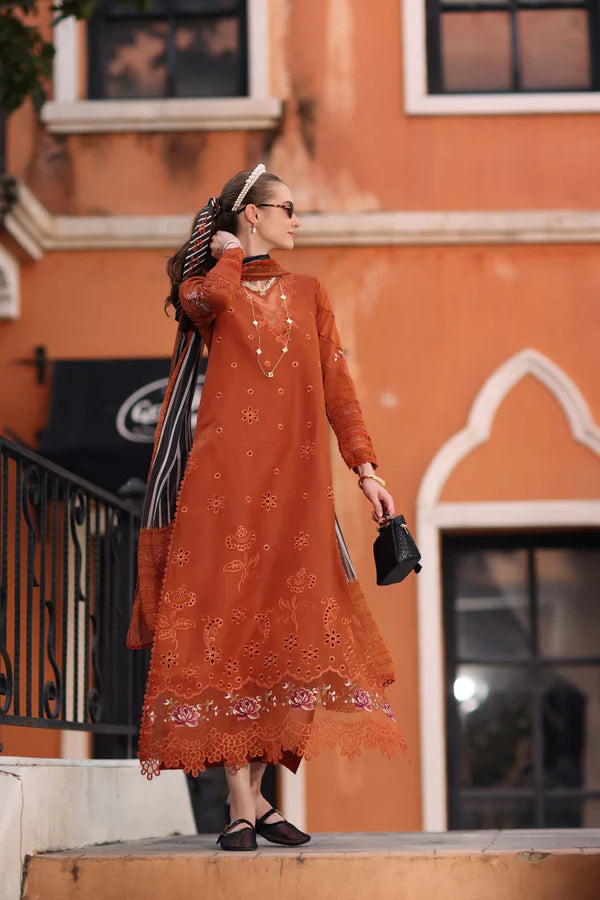 NOOR BY SAADIA ASAD D7-A-TANGERINE ROYAL