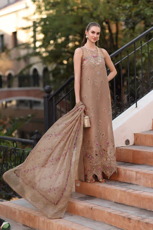 NOOR BY SAADIA ASAD D5-B-WARM BISCOTTI