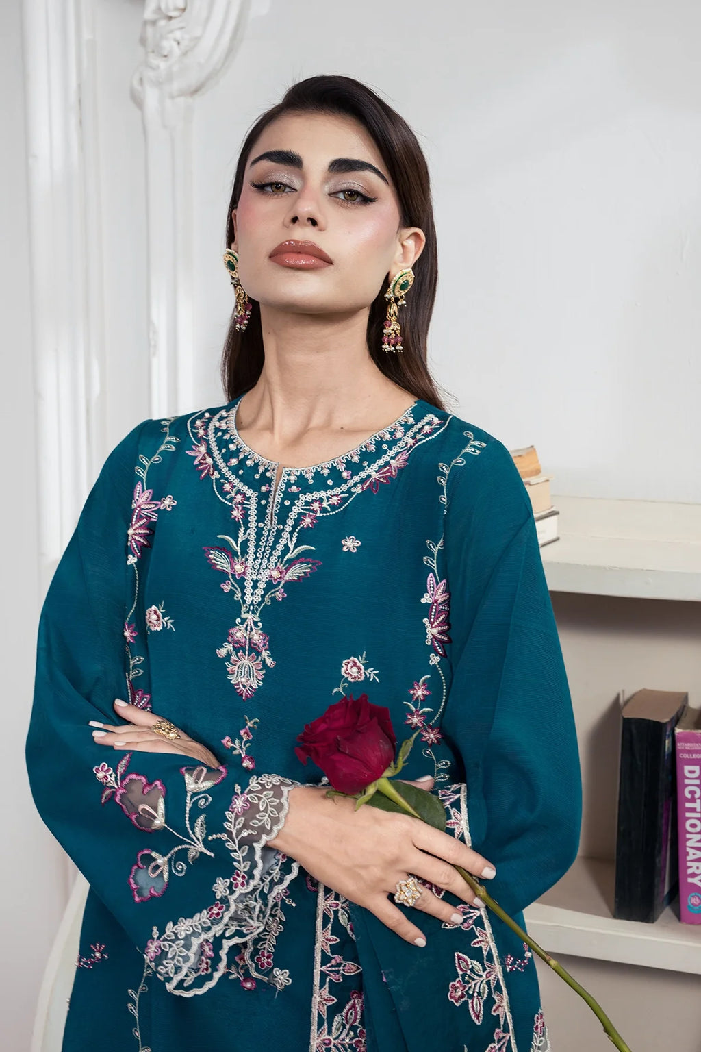 RANG RASIYA LUMEIRE SILK CARMIN