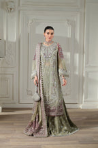 MARYAM HUSSAIN MEER EMBROIDERED CHIFFON JHOOMRO