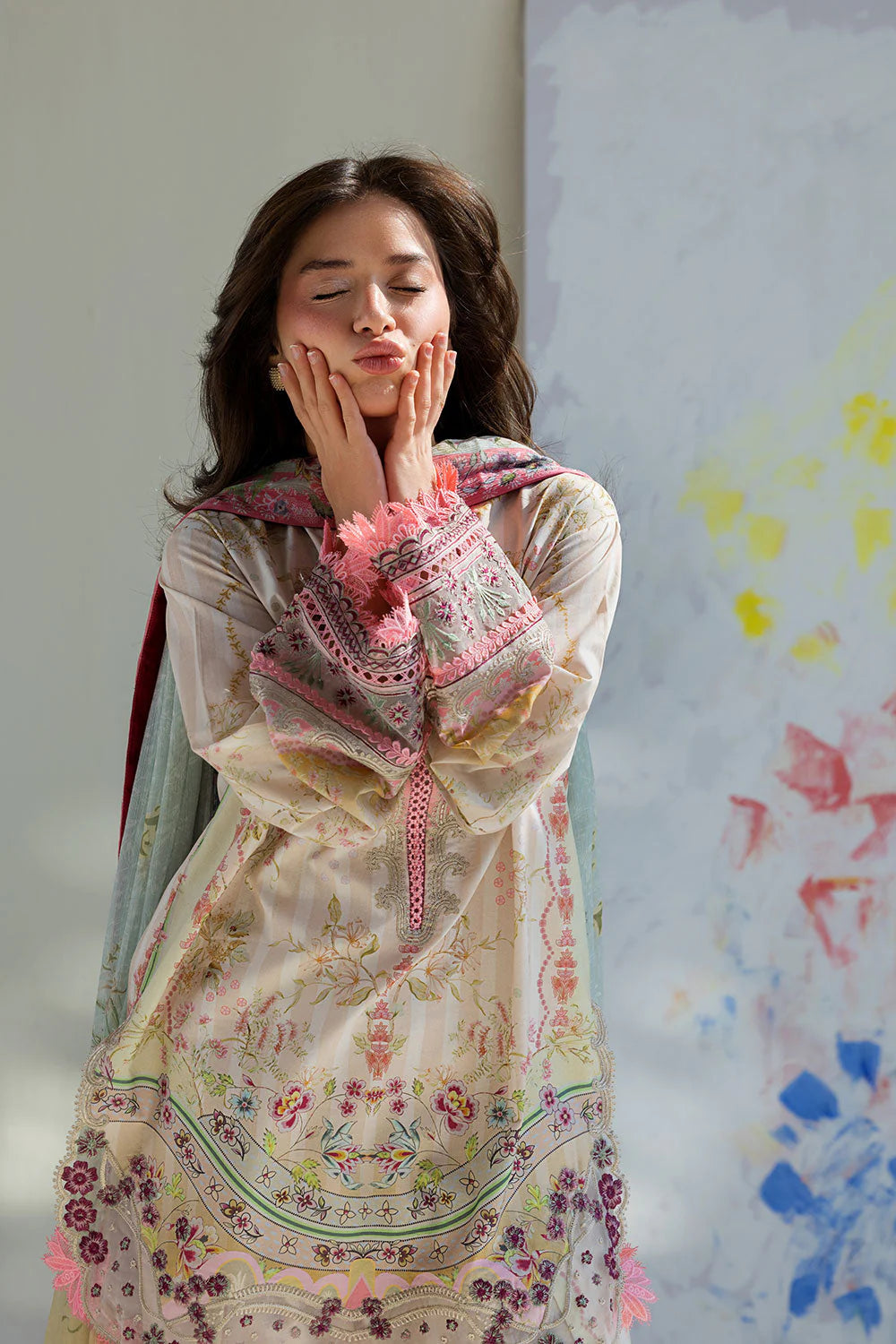 SOBIA NAZIR VITAL UNSTITCHED LAWN VT26-2A