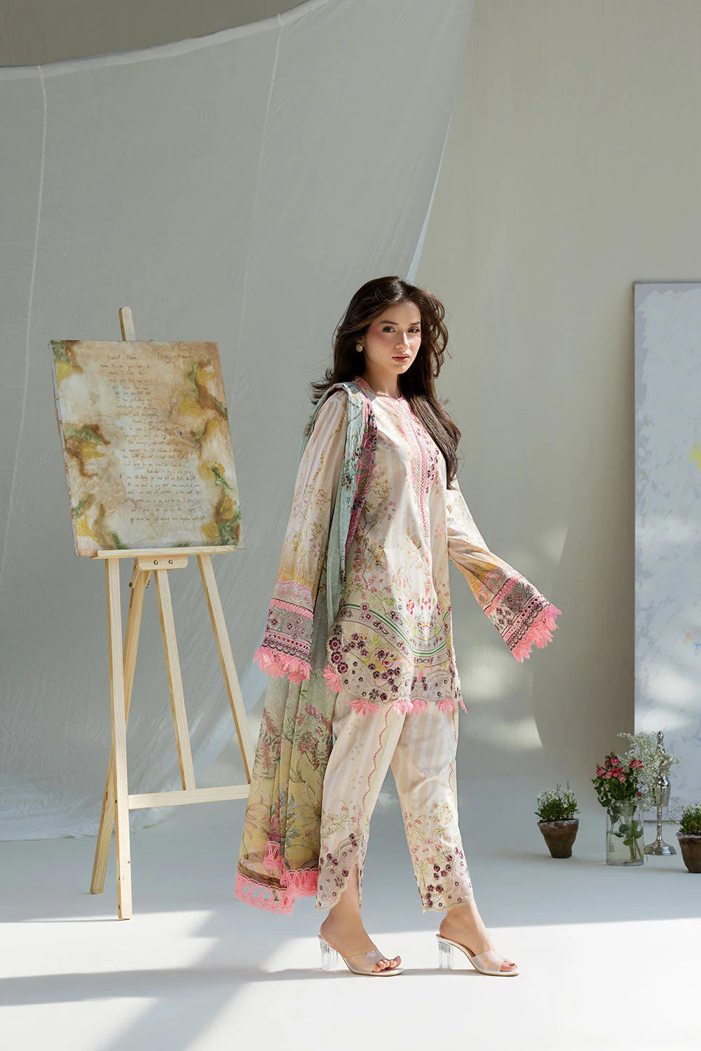 SOBIA NAZIR VITAL UNSTITCHED LAWN VT26-2A