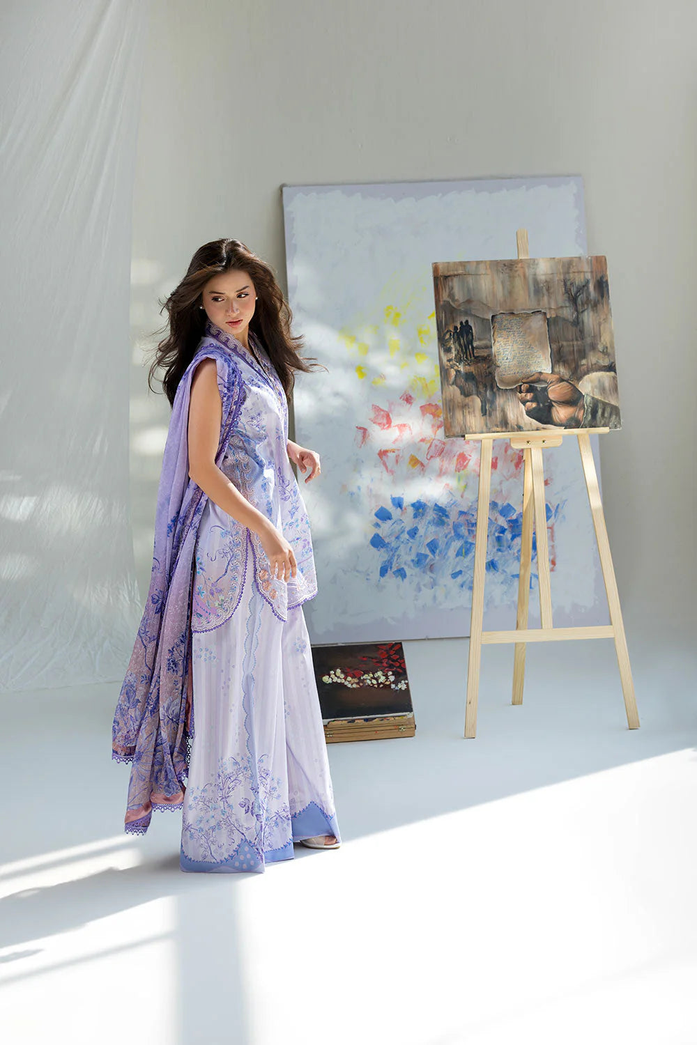 SOBIA NAZIR VITAL UNSTITCHED LAWN VT26-2B