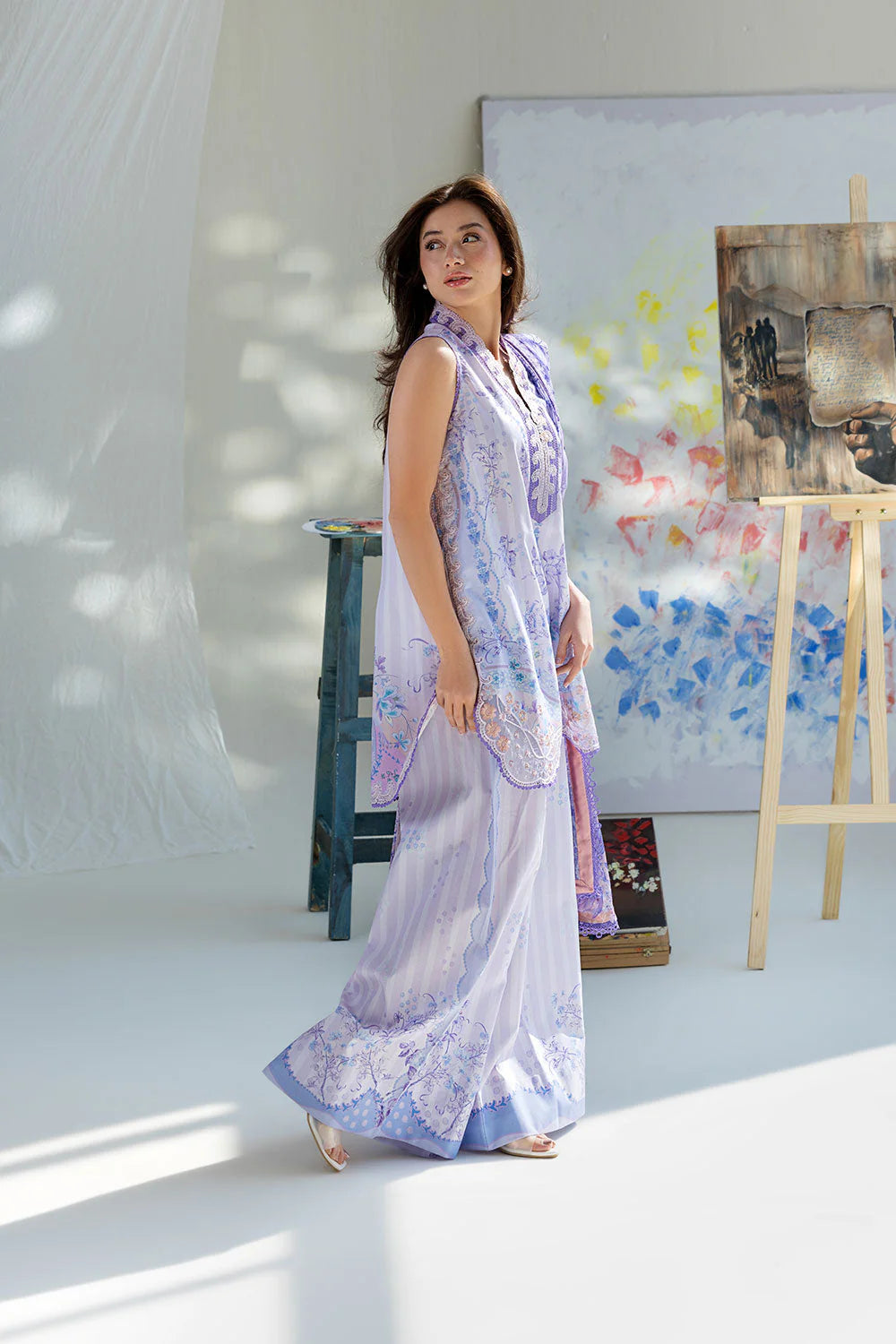SOBIA NAZIR VITAL UNSTITCHED LAWN VT26-2B