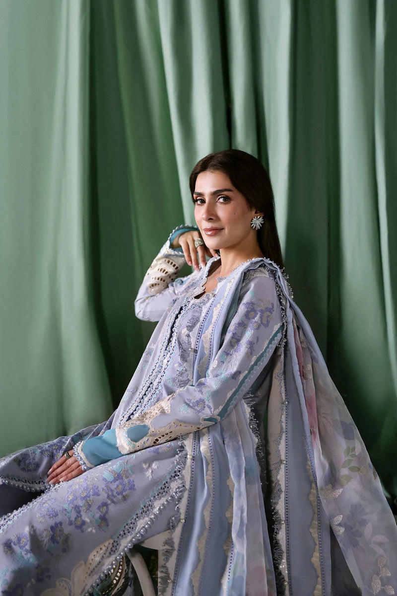 AFROZEH A-LAWN LUXURY EDIT CHLORIS