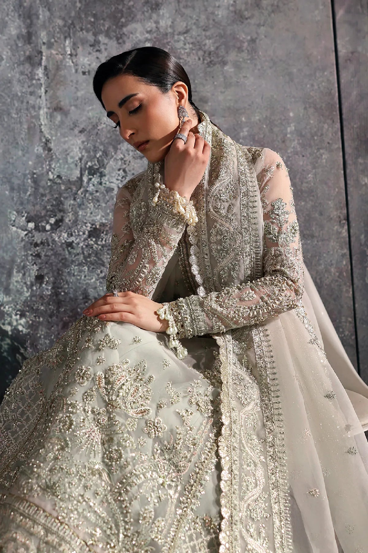 ZARPOSH SERAPHINE WEDDING HALO