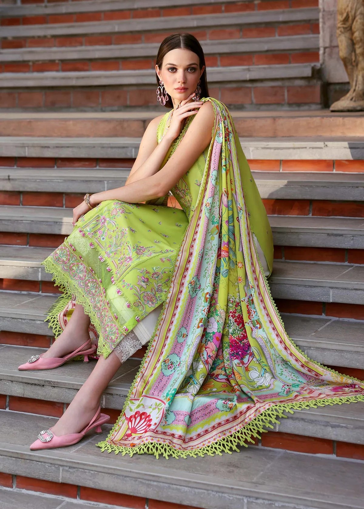 STITCHED BY CC ERNA KANWAL MALIK 3PC