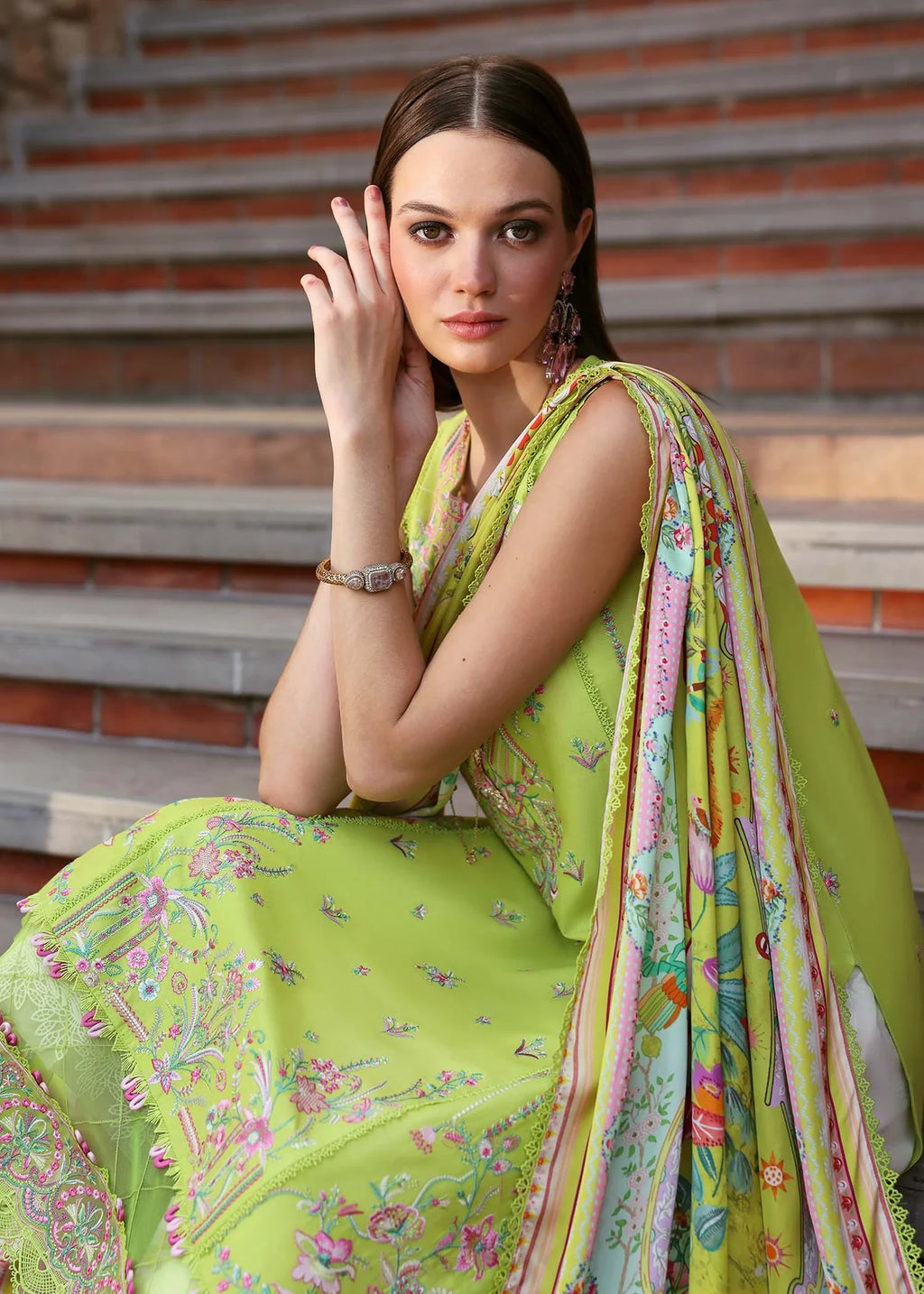 STITCHED BY CC ERNA KANWAL MALIK 3PC