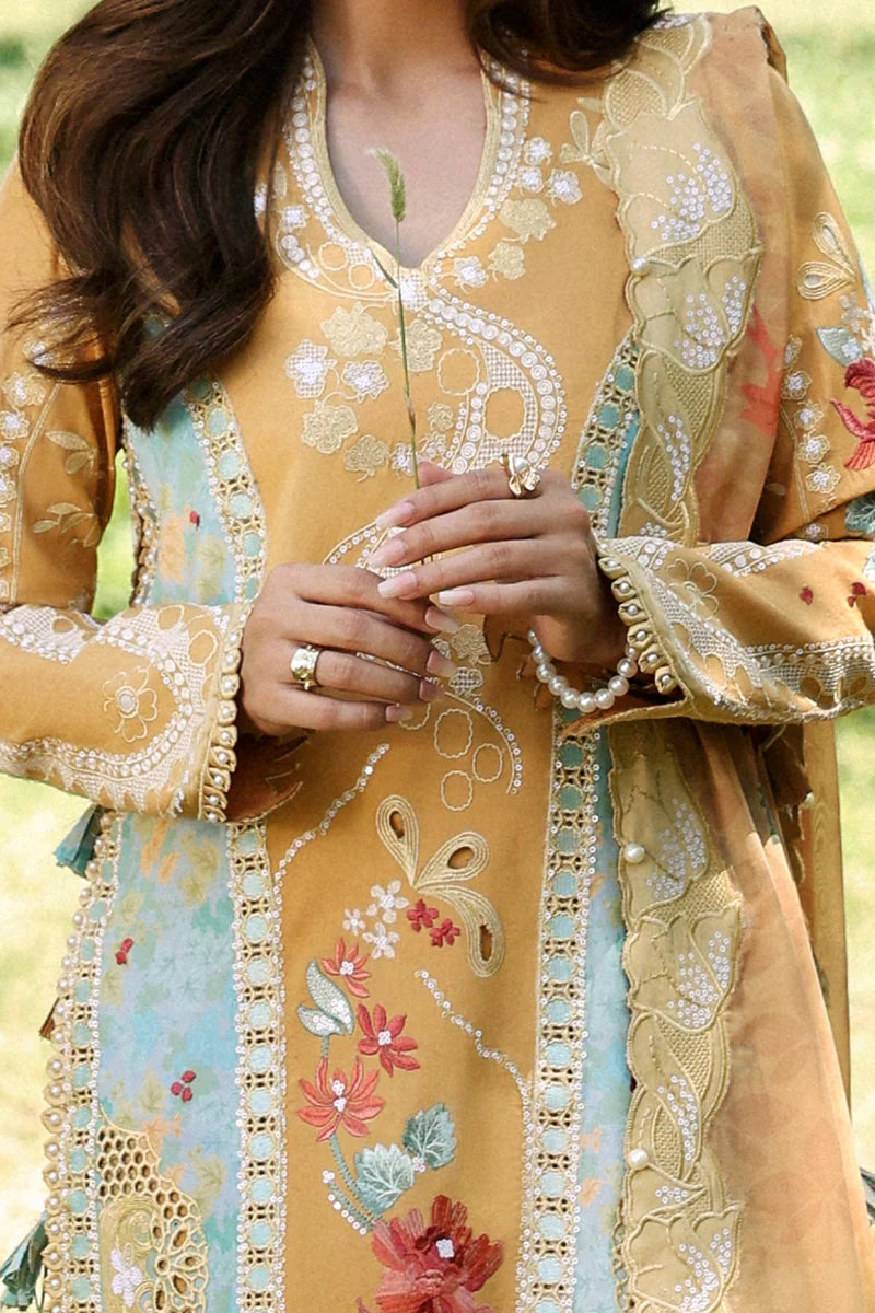 AFROZEH A-LAWN LUXURY EDIT LEIAL