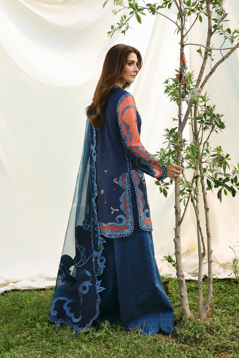 AFROZEH A-LAWN LUXURY EDIT AVAIA