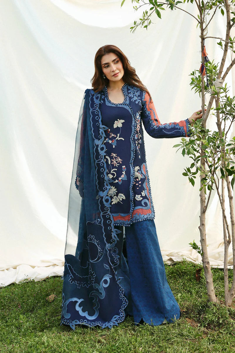 AFROZEH A-LAWN LUXURY EDIT AVAIA