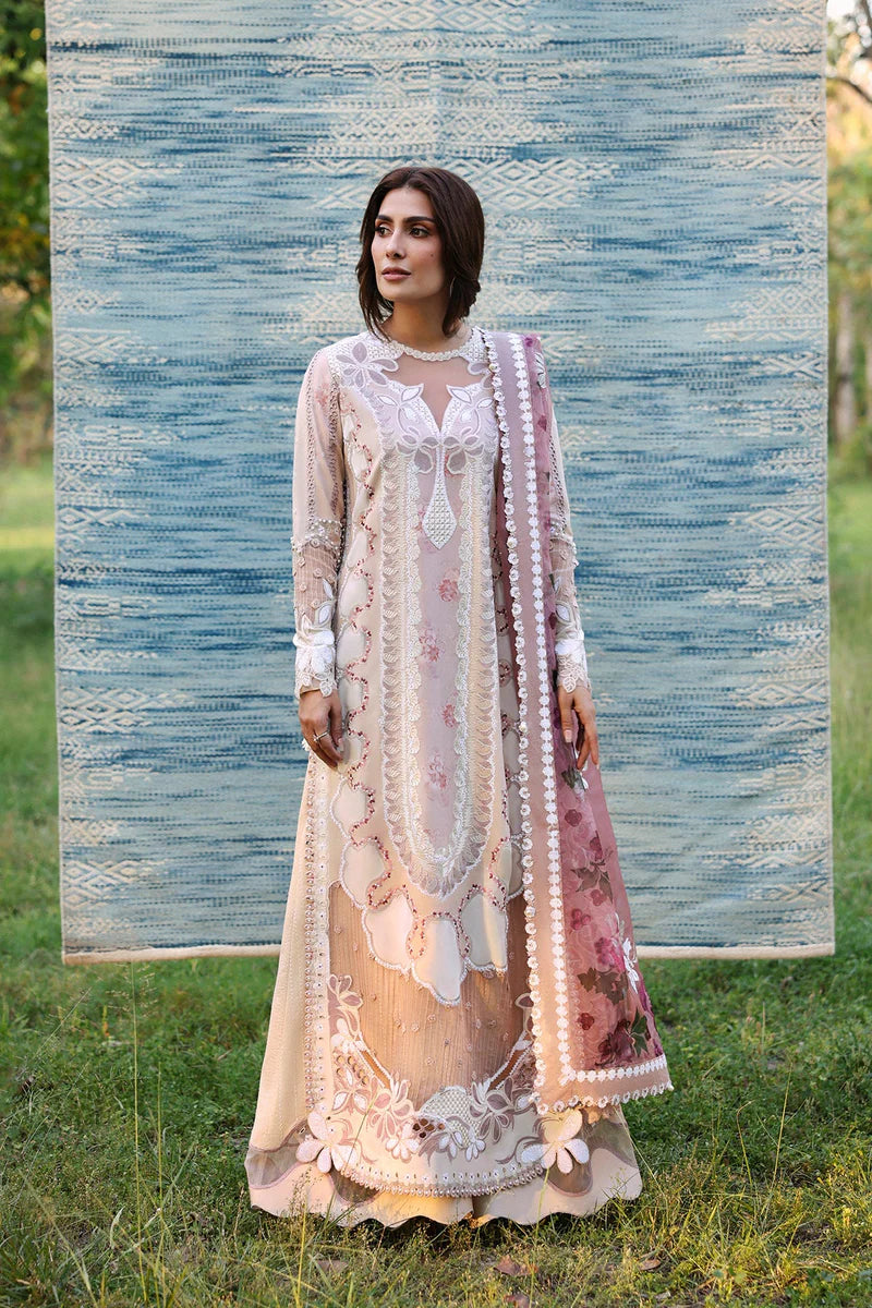 AFROZEH A-LAWN LUXURY EDIT ZEYAM
