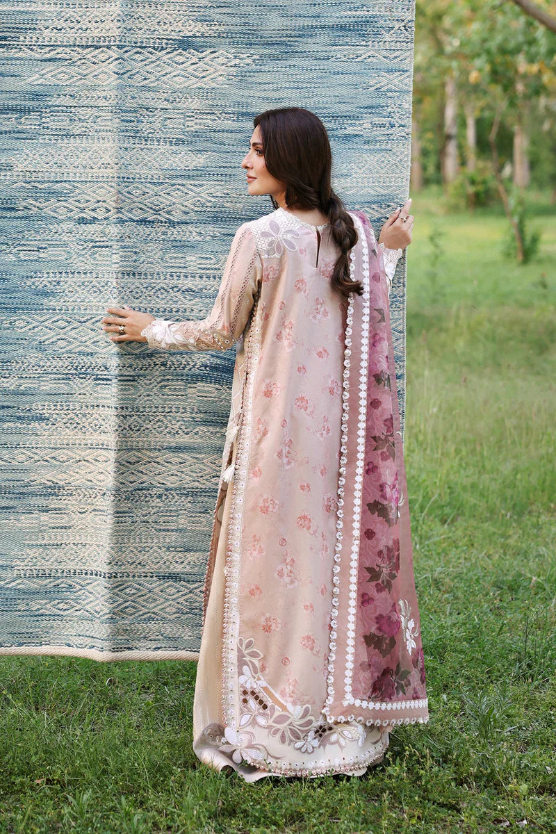 AFROZEH A-LAWN LUXURY EDIT ZEYAM