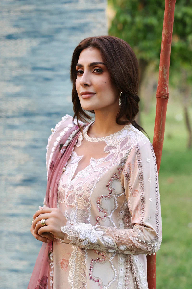 AFROZEH A-LAWN LUXURY EDIT ZEYAM