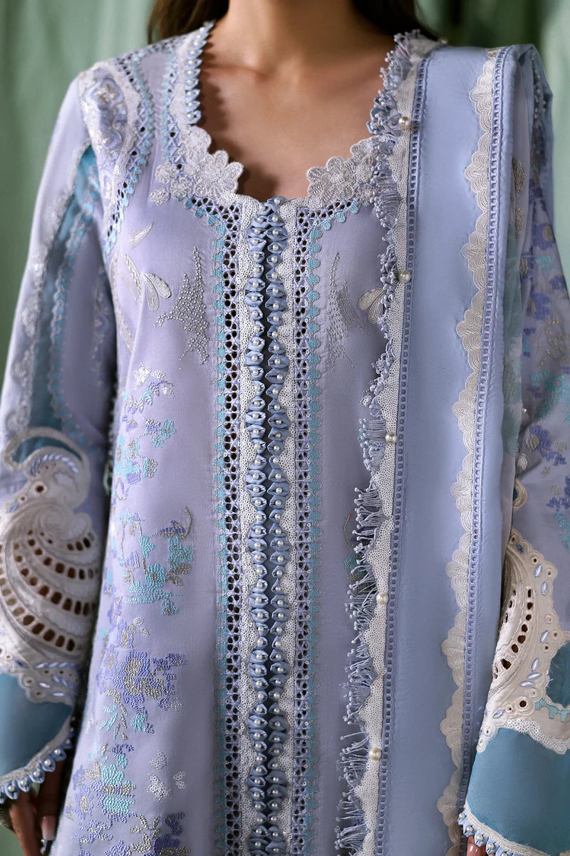 AFROZEH A-LAWN LUXURY EDIT CHLORIS