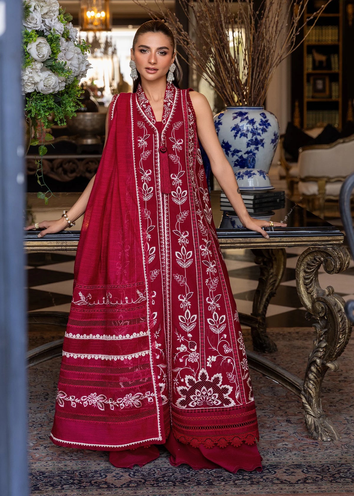STITCHED BY CC FLOW BY CRIMSON LAWN D-5A 3PC
