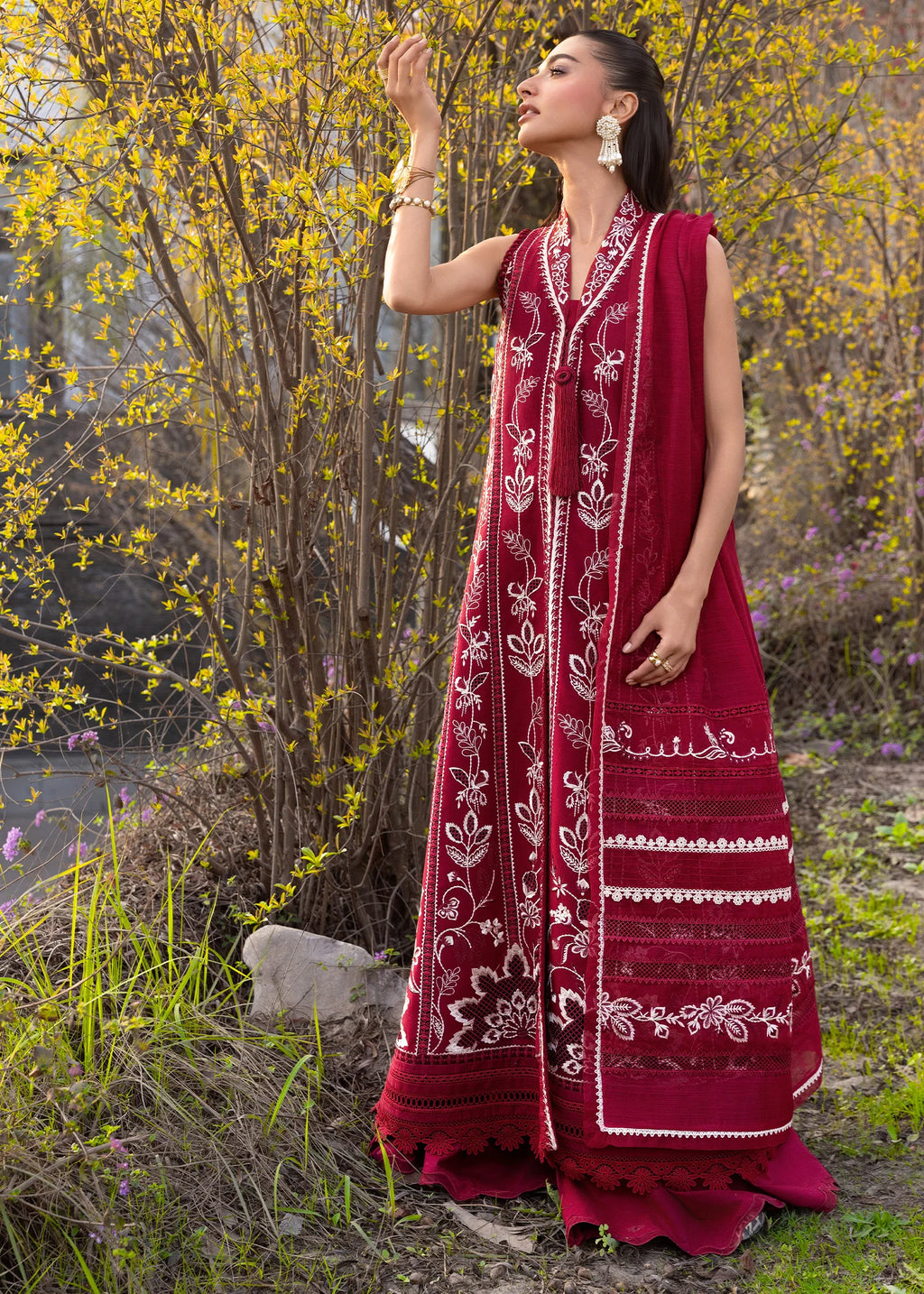 STITCHED BY CC FLOW BY CRIMSON LAWN D-5A 3PC