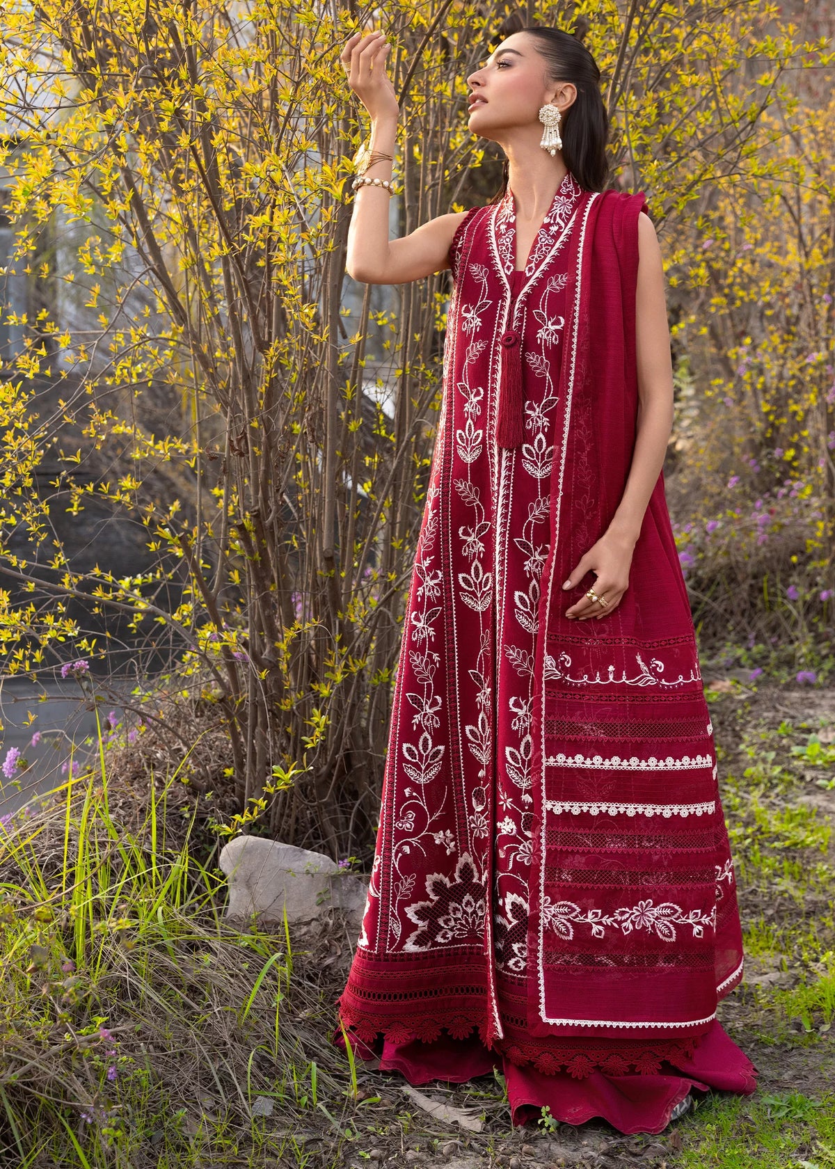 STITCHED BY CC FLOW BY CRIMSON LAWN D-5A 3PC