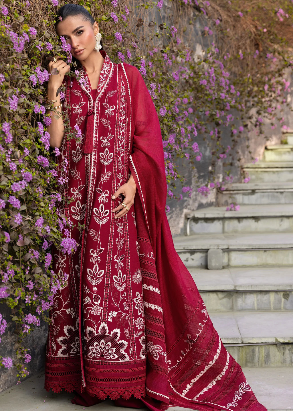 STITCHED BY CC FLOW BY CRIMSON LAWN D-5A 3PC