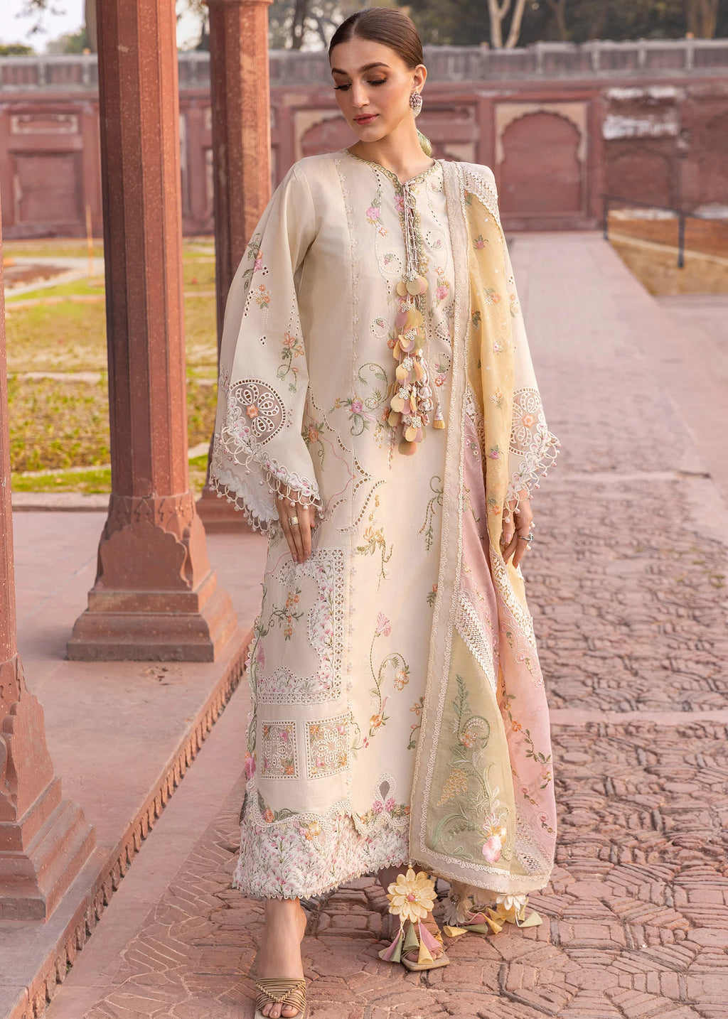 STITCHED BY CC FLOW BY CRIMSON LAWN D-7A 3PC