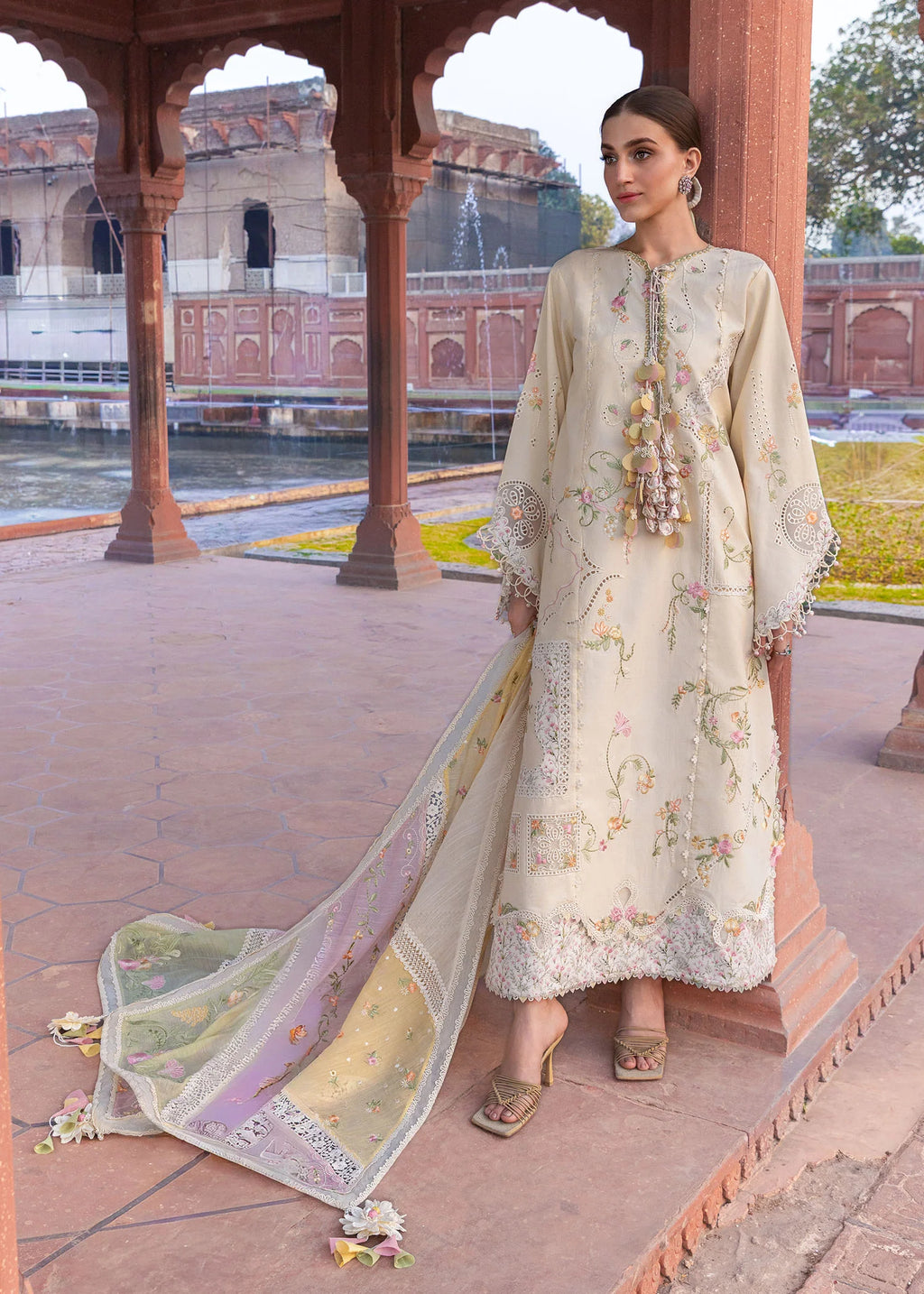 STITCHED BY CC FLOW BY CRIMSON LAWN D-7A 3PC