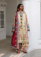 STITCHED BY CC HUSSAIN REHAR KALABAGH ZUBDAH 3PC