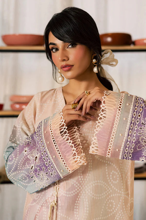 NUREH BALLERINA PRINTED CHIKANKARI NU2-200