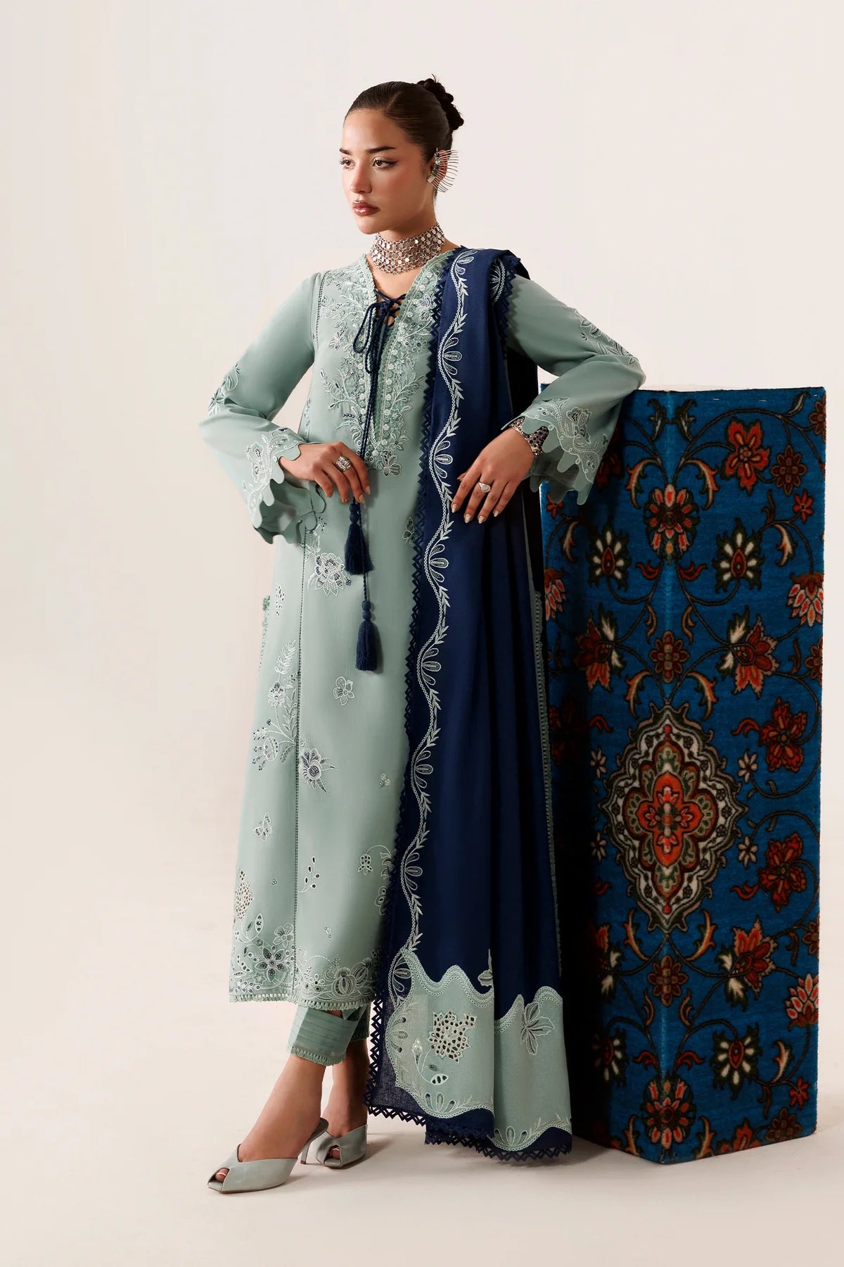 QALAMKAR QLINE LINEN TALIYA