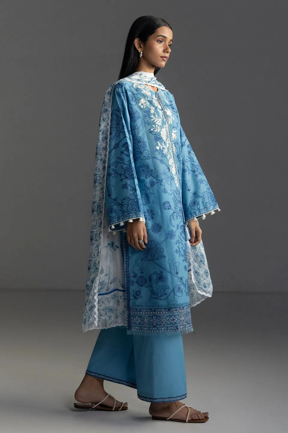 ZARA SHAHJAHAN COCO LAWN AVIONA-3A