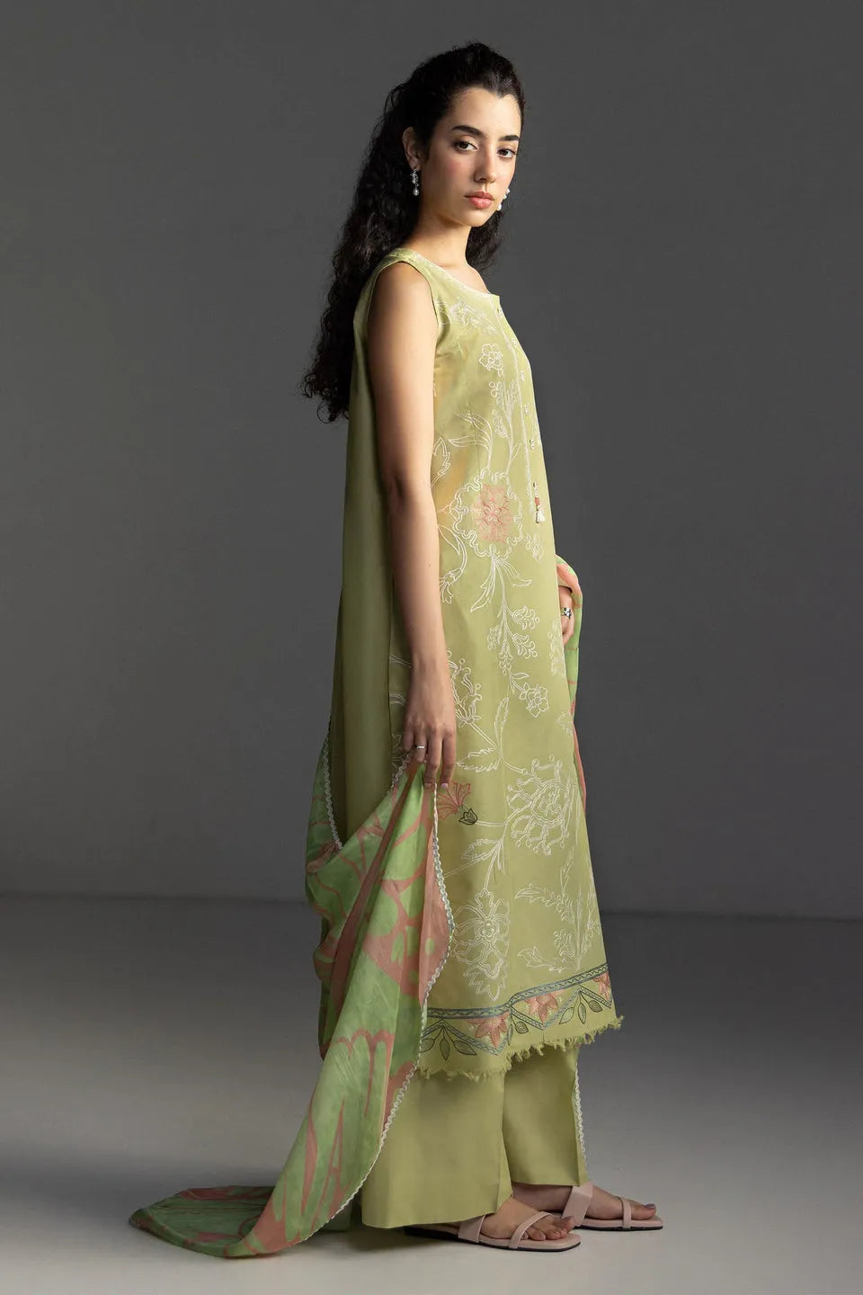 ZARA SHAHJAHAN COCO LAWN ISLA-4B
