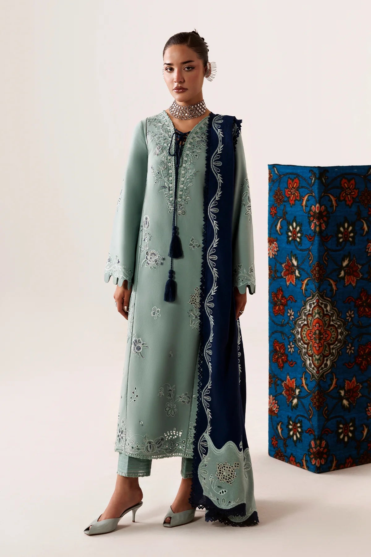 QALAMKAR QLINE LINEN TALIYA