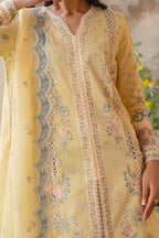 AYZEL WHISPERS  EMBROIDERED LAWN FROST