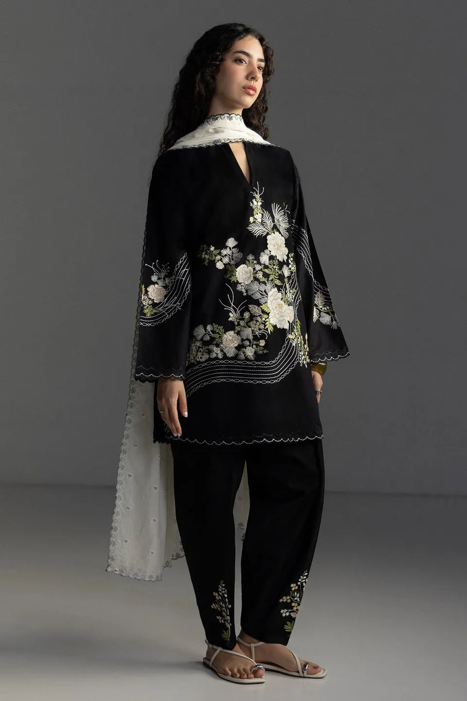 ZARA SHAHJAHAN COCO LAWN EVIA-9A