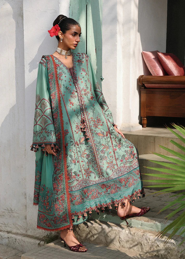 STITCHED BY CC HUSSAIN REHAR KALABAGH VERDANT 3PC