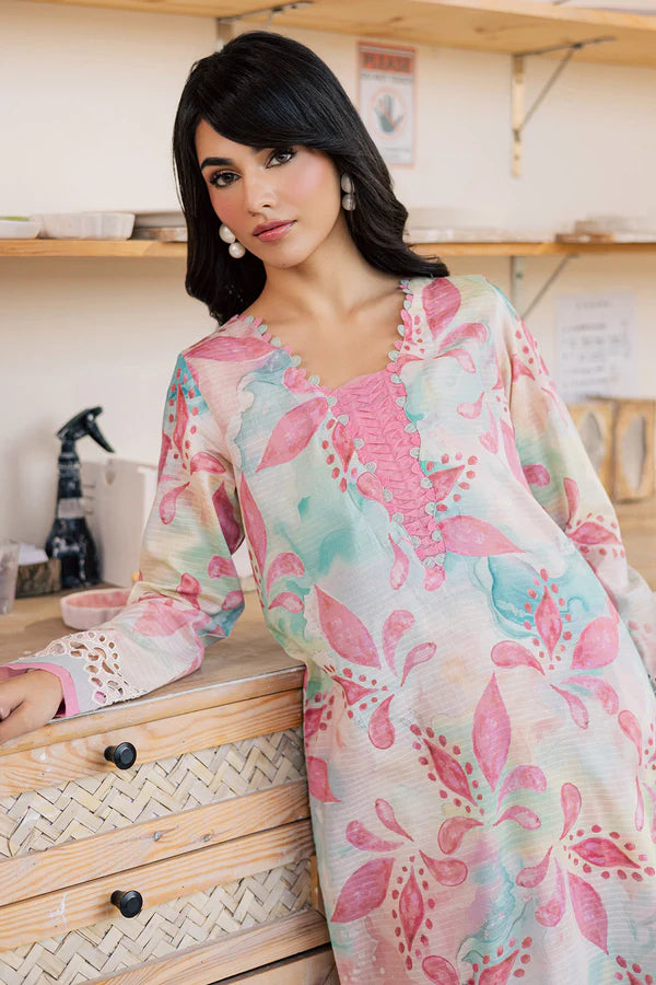 NUREH BALLERINA PRINTED CHIKANKARI NU2-194