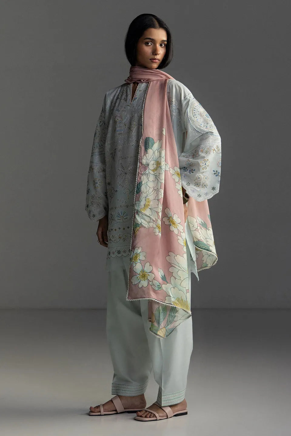 ZARA SHAHJAHAN COCO LAWN VEYA-7B