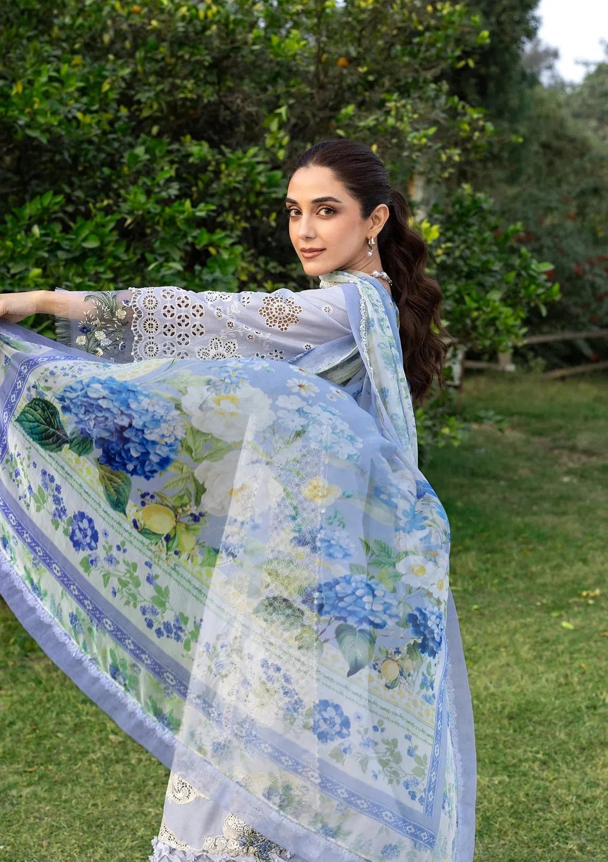 STITCHED BY CC ELAF PREMIUM LUXURY LAWN ELY-12 3PC
