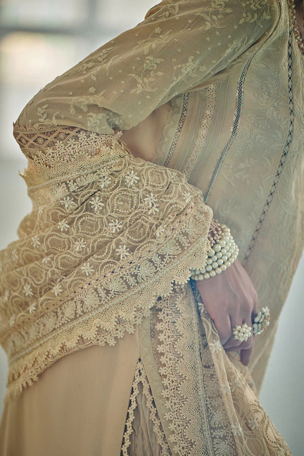 STITCHED BY CC SOBIA NAZIR LUXURY LAWN D-3A 3PC