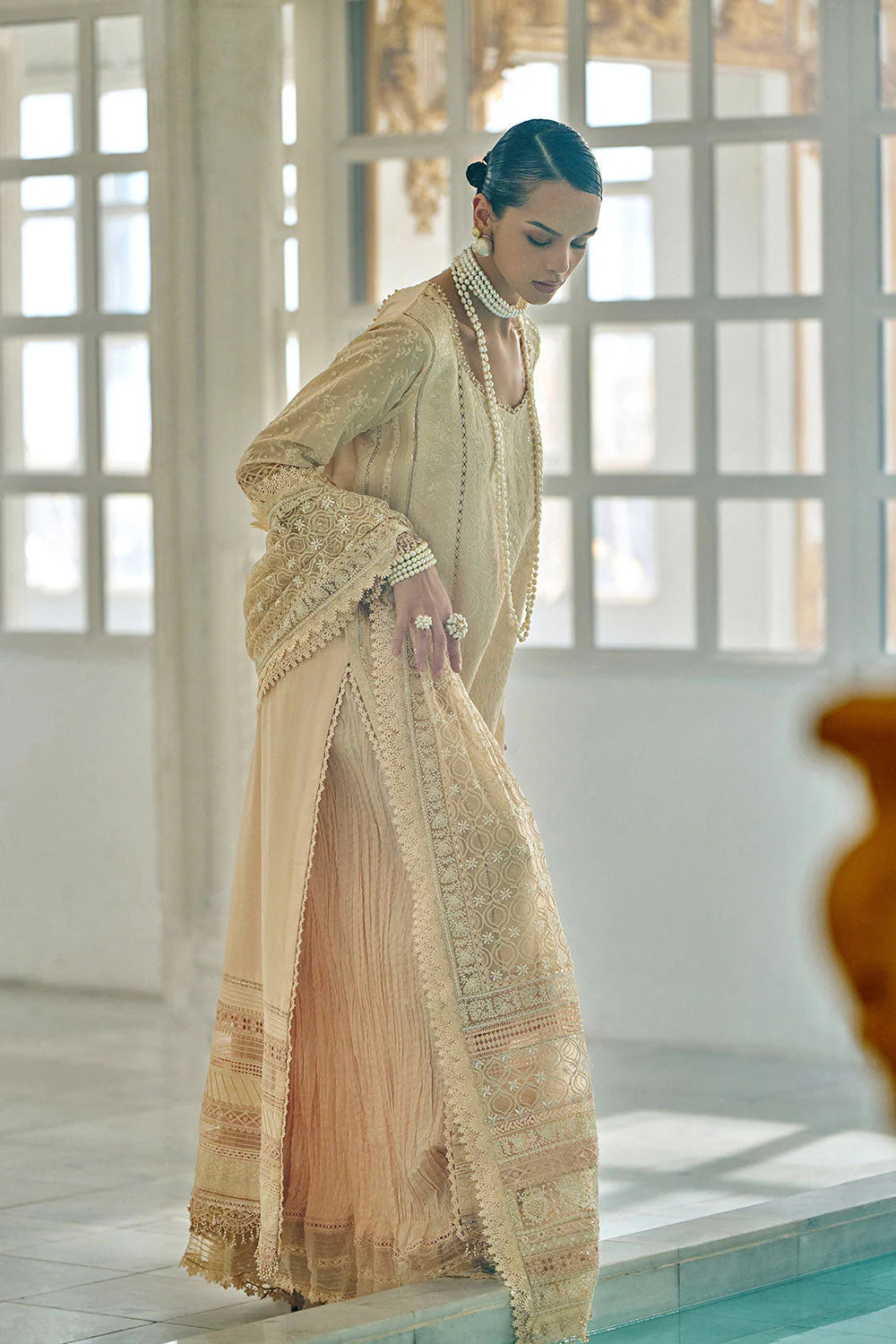 STITCHED BY CC SOBIA NAZIR LUXURY LAWN D-3A 3PC