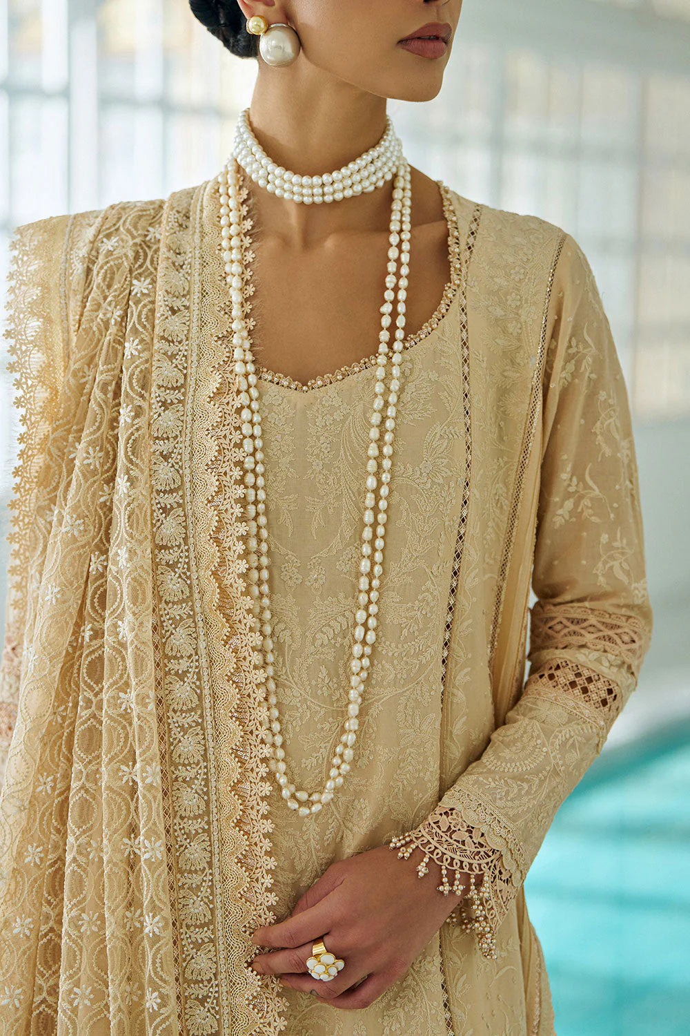 STITCHED BY CC SOBIA NAZIR LUXURY LAWN D-3A 3PC