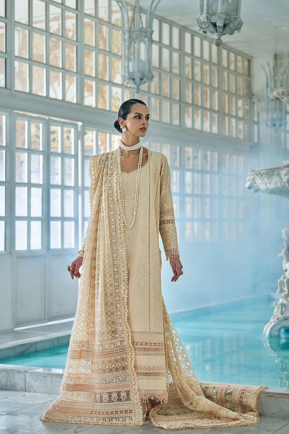 STITCHED BY CC SOBIA NAZIR LUXURY LAWN D-3A 3PC