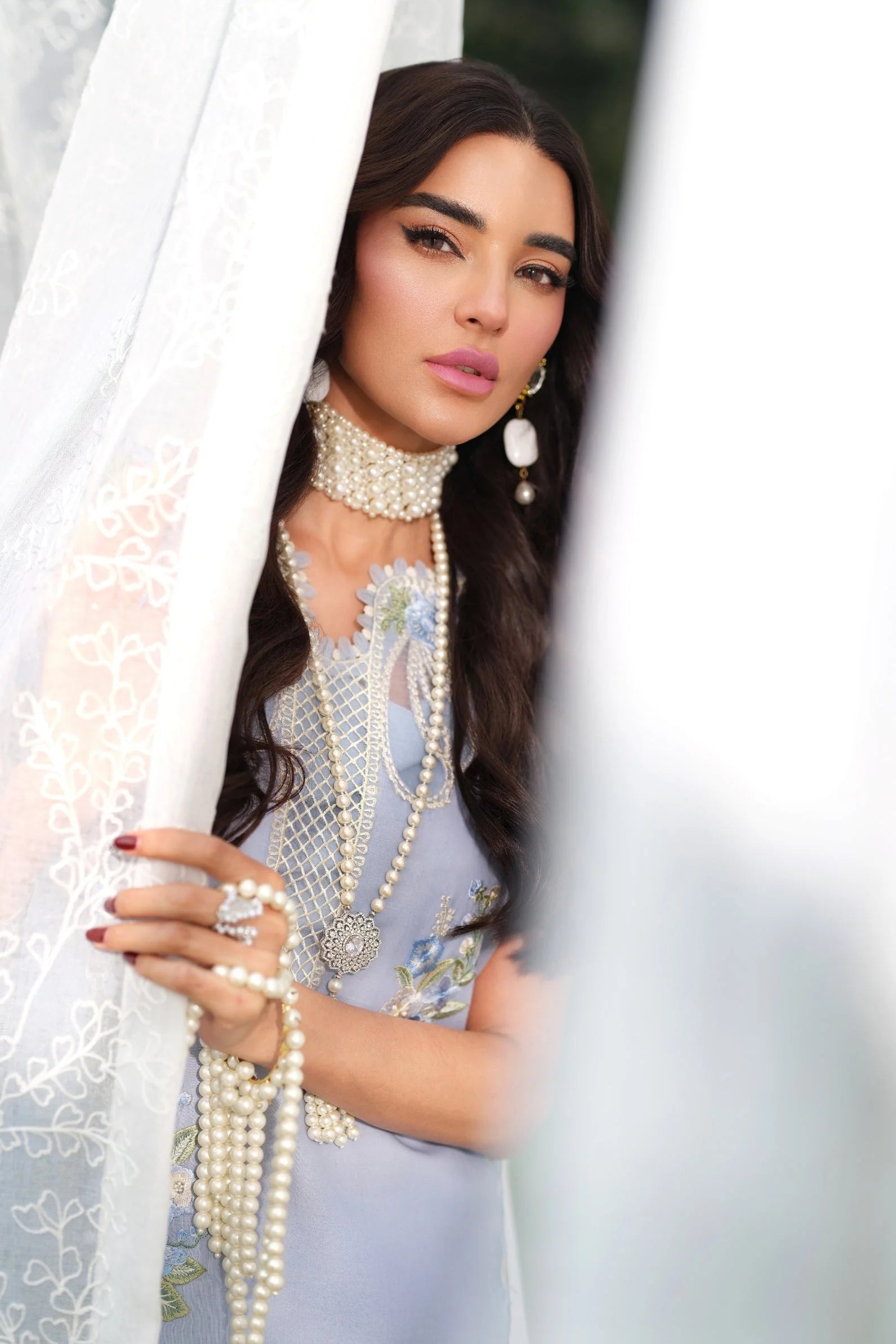 MARYAM HUSSAIN FLORAL TALE FROST