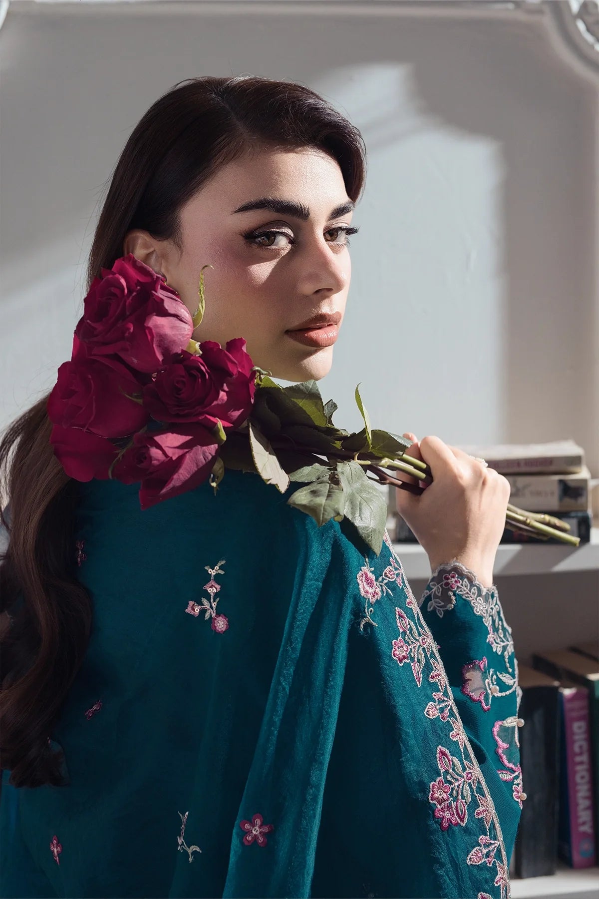 RANG RASIYA LUMEIRE SILK CARMIN