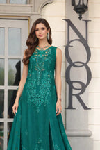 NOOR BY SAADIA ASAD LUXE CHIKANKARI D-01