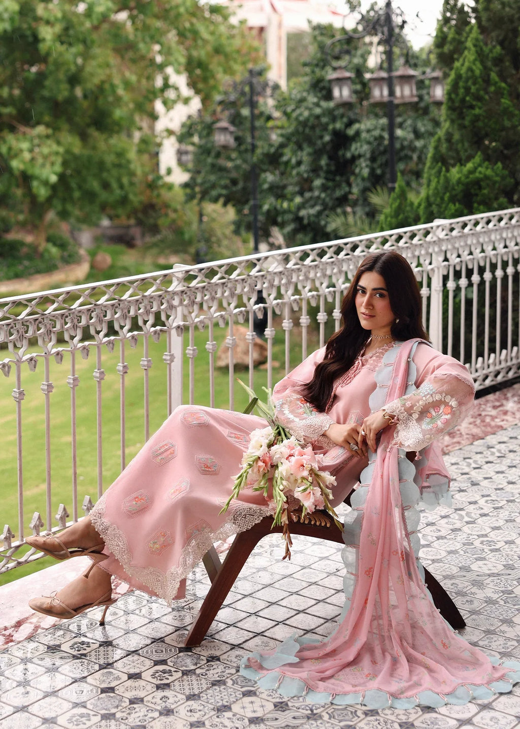 SARDINIA EMBROIDERED LAWN EID ROSE RIDGE