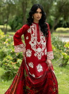 STITCHED BY CC ZAINAB CHOTTANI LUXE LAWN D-05 3PC
