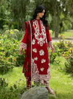 STITCHED BY CC ZAINAB CHOTTANI LUXE LAWN D-05 3PC