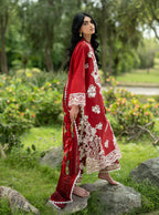 STITCHED BY CC ZAINAB CHOTTANI LUXE LAWN D-05 3PC